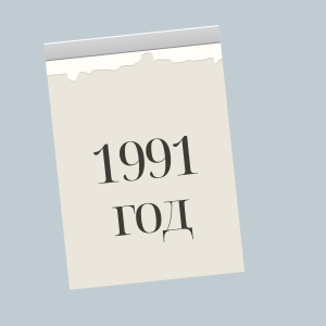 1991 год